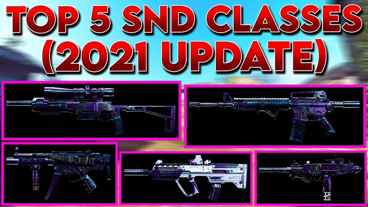 BEST SnD Class Setups (UPDATED) In Modern Warfare - TOP 5 BEST Class Setups For Search And Destroy