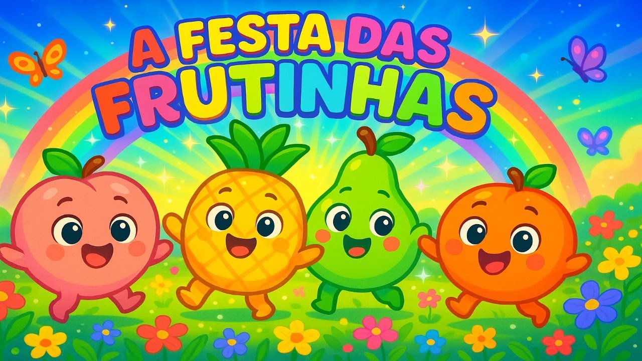 Frutinhas Pulantes 2! 🎶🍓 A Super Festa das Cores! 🎉✨