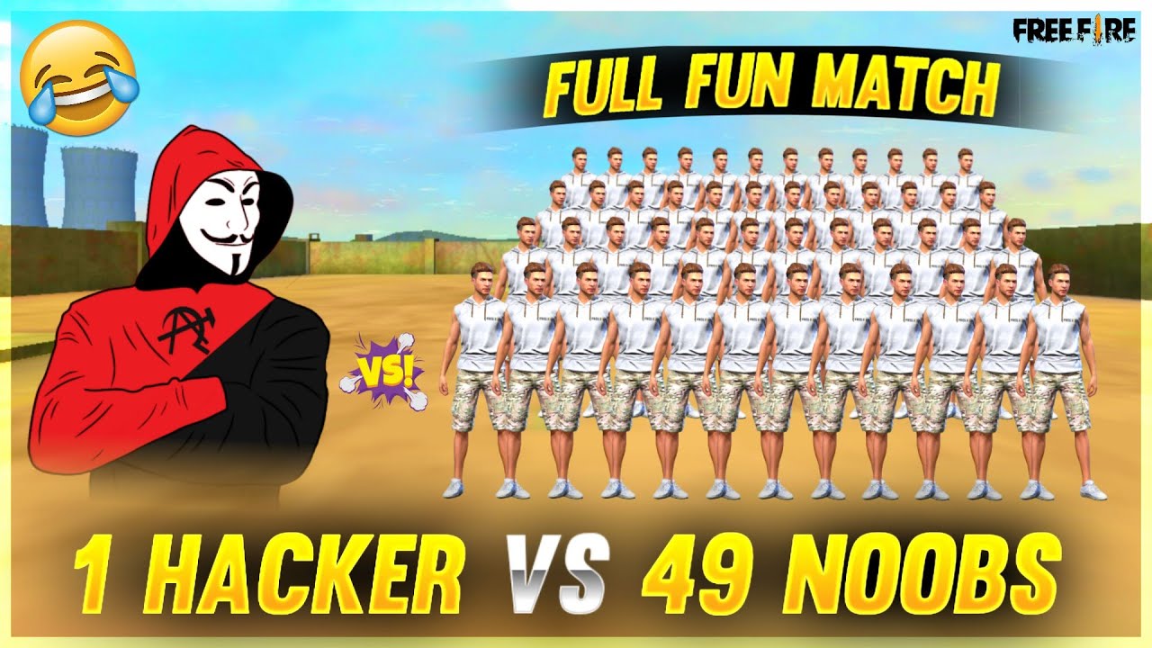 1 HACKER VS 49 NOOBS IN FREE FIRE | FUNNY GAMEPLAY | FREE FIRE TAMIL | GAMING PUYAL
