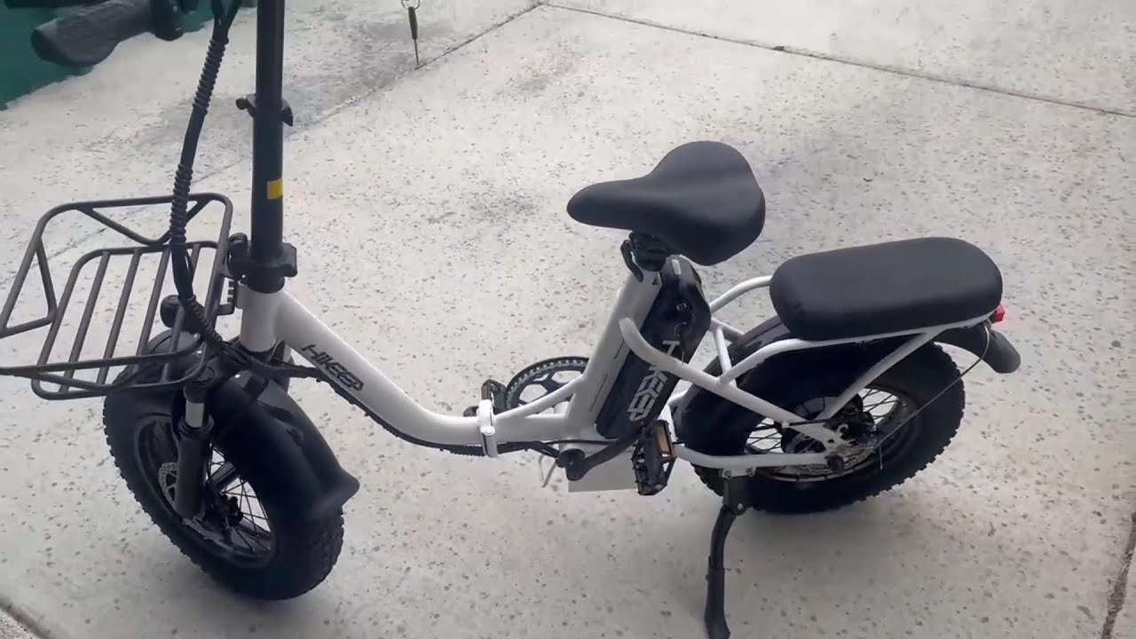 Helokeep Folding Electric Bike for Adults – 48V 15.6Ah Removable Battery – 16