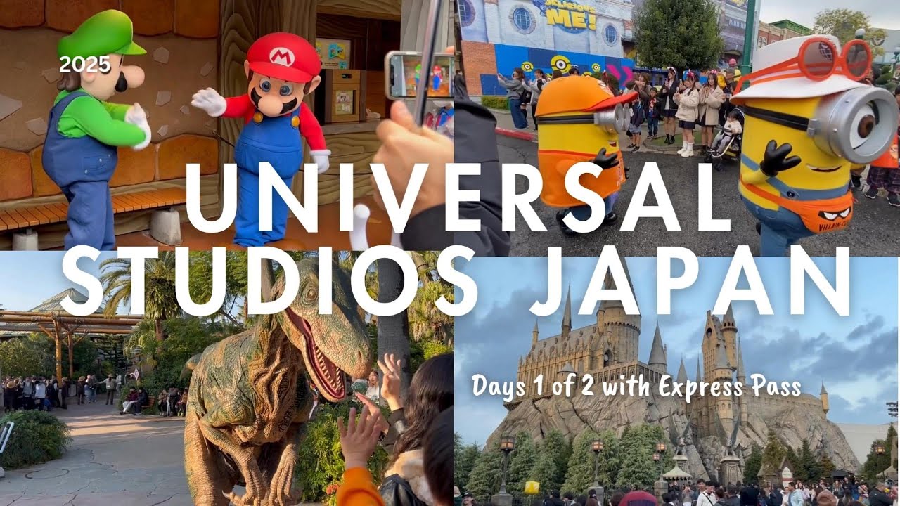 Universal Studios Japan Day 1 of 2 | Rainy Day Adventure | November 25, 2025 🇯🇵🎢