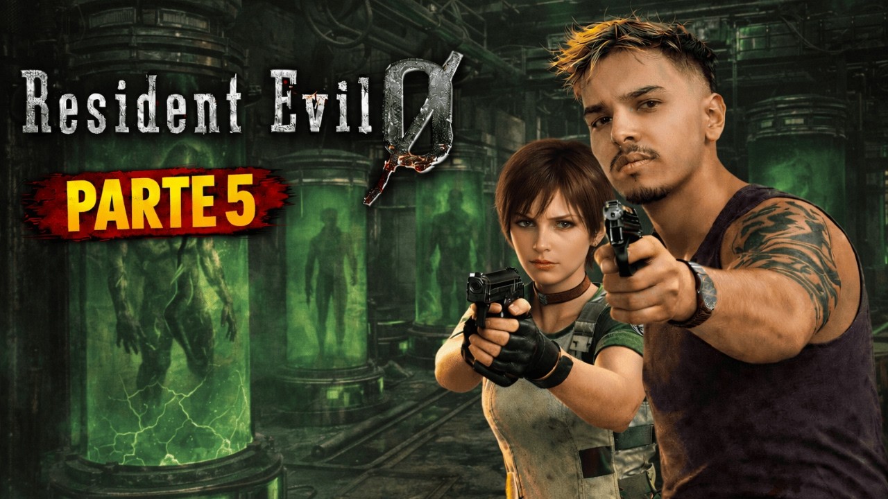 RESIDENT EVIL ZERO - laboratorio #5 (dublado PT BR) serie resident evil 0 ao requiem