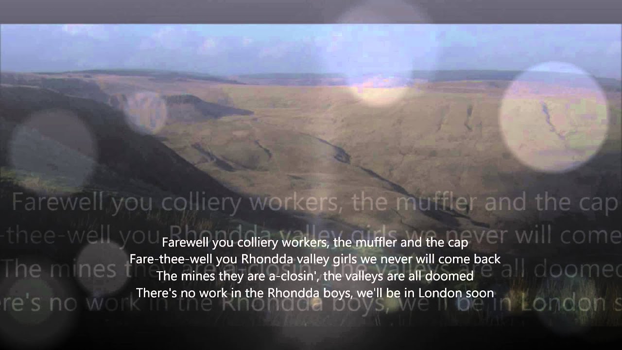 Farewell To the Rhondda - The New Barleycorn