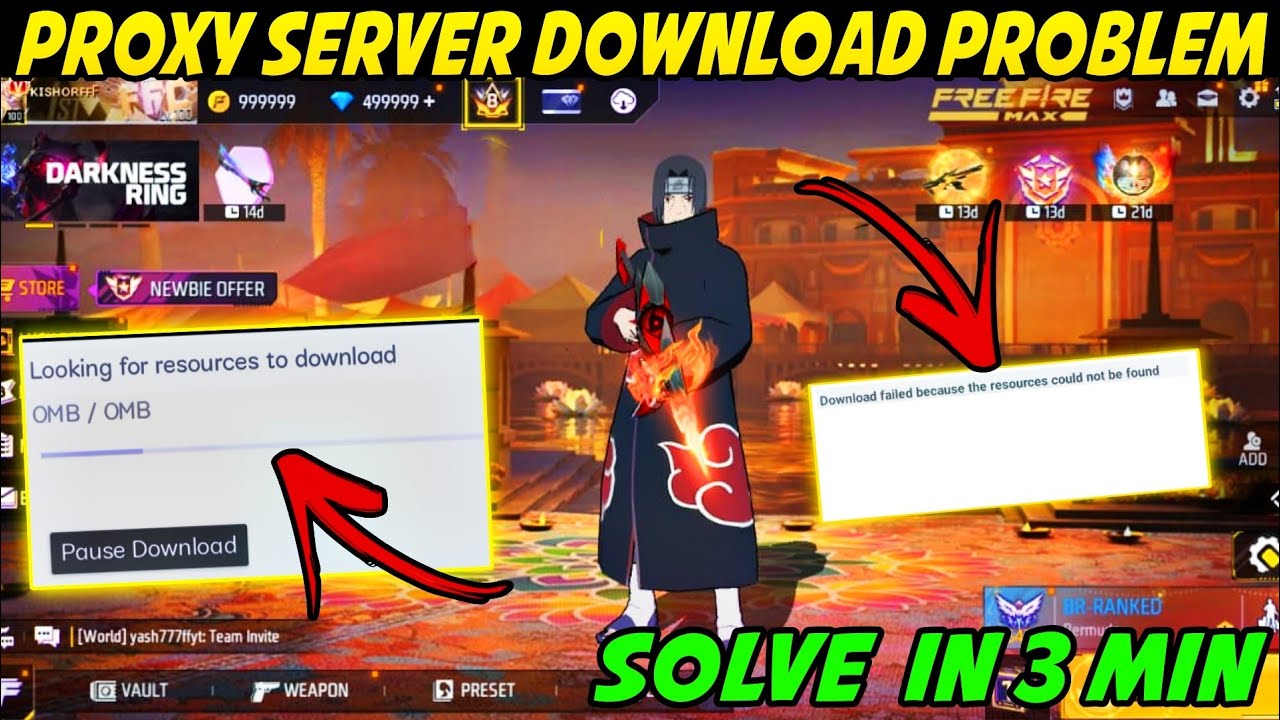 Proxy server download problem solve | you may not have purchased this app / resources couldn't find