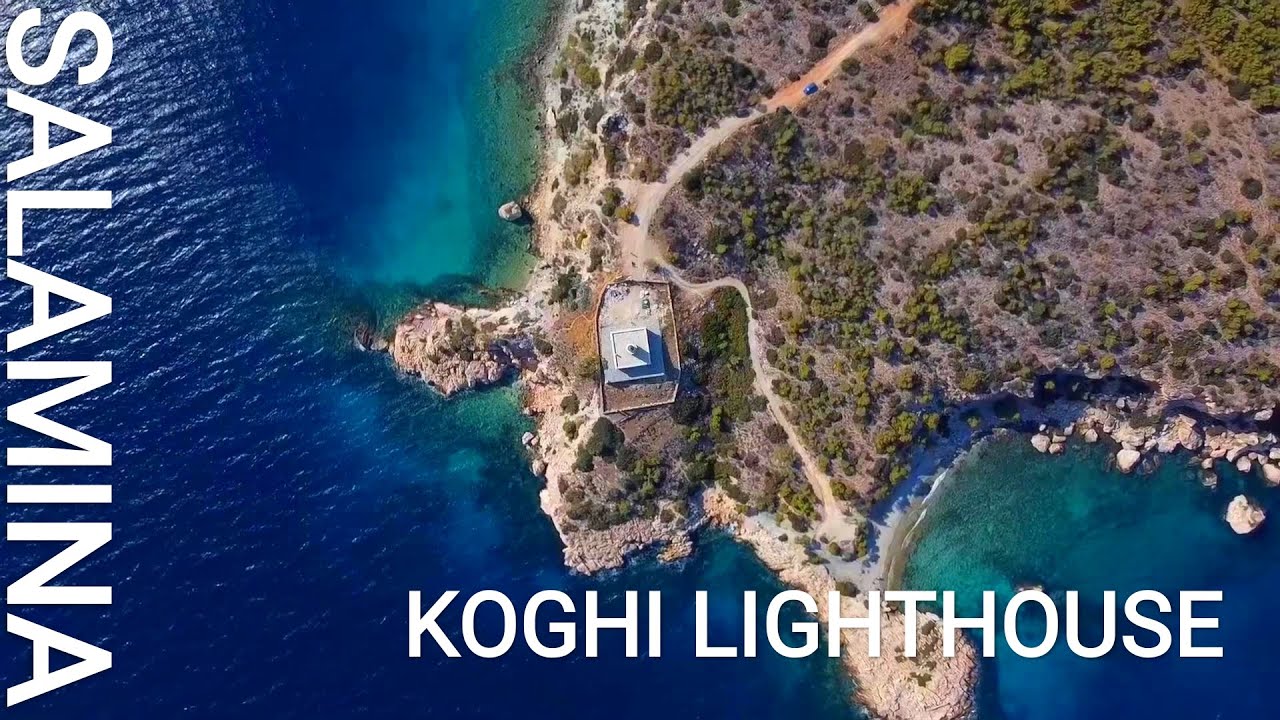Koghi Lighthouse (Φάρος Κόγχη) – Salamina | Greece [4K]