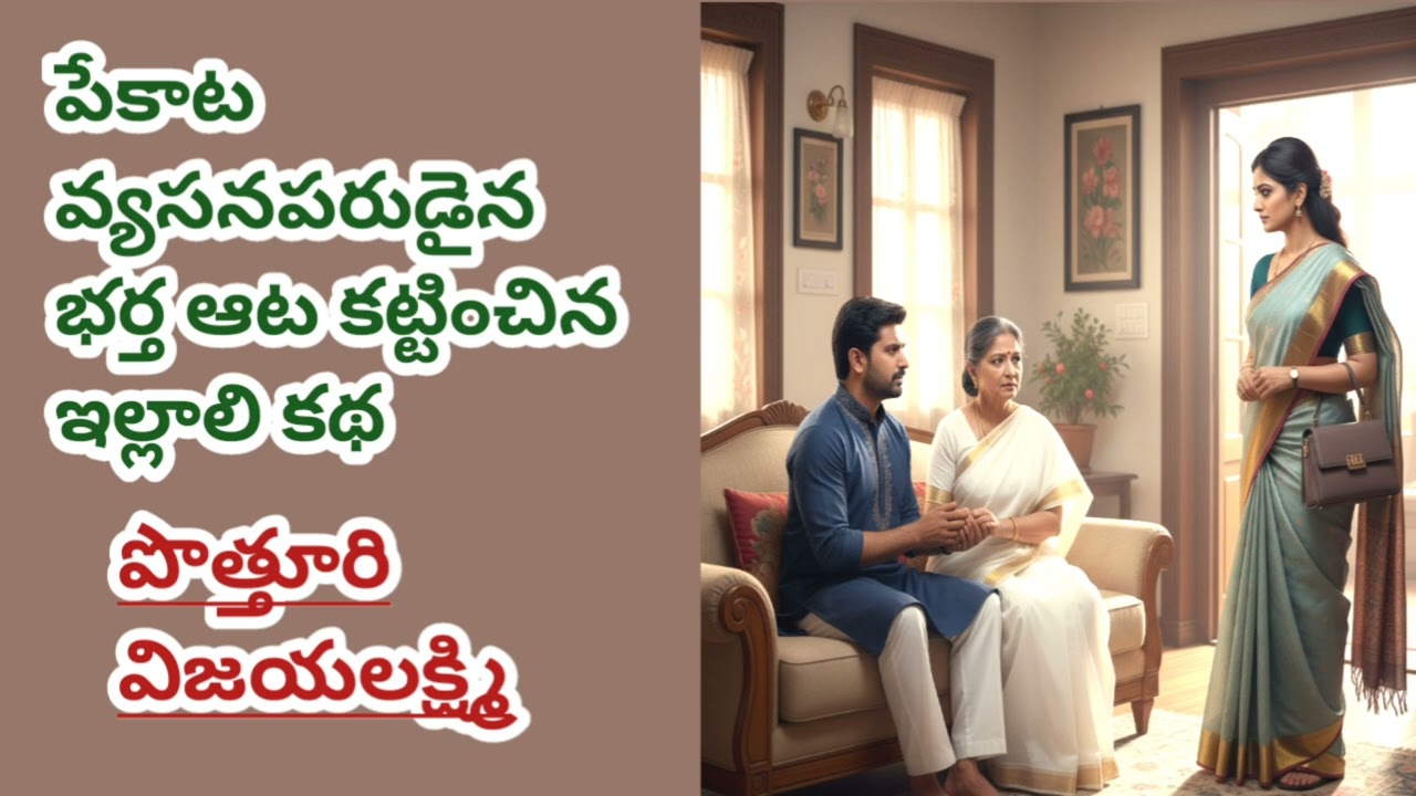 పొత్తూరి విజయలక్ష్మి|Potturi Vijayalakshmi |#telugustories |#lakshmicheppekathalu 