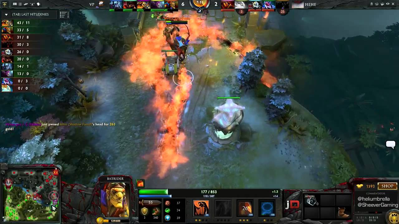 Virtus Pro vs hehe Game 2 - joinDOTA Europe- heliumbrella & Sheever