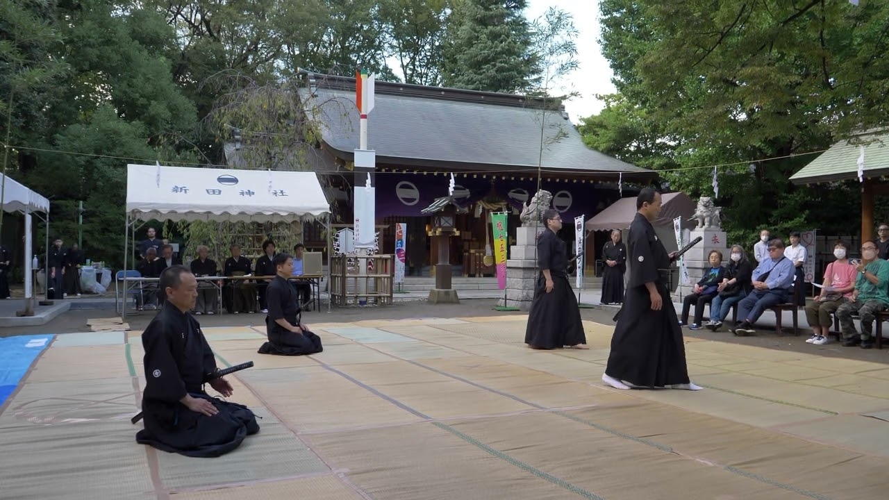 立身流・居合表破・新田神社令和5年 / Tatsumi Ryu Iai Omote (Middle) Nitta Jinja 2023