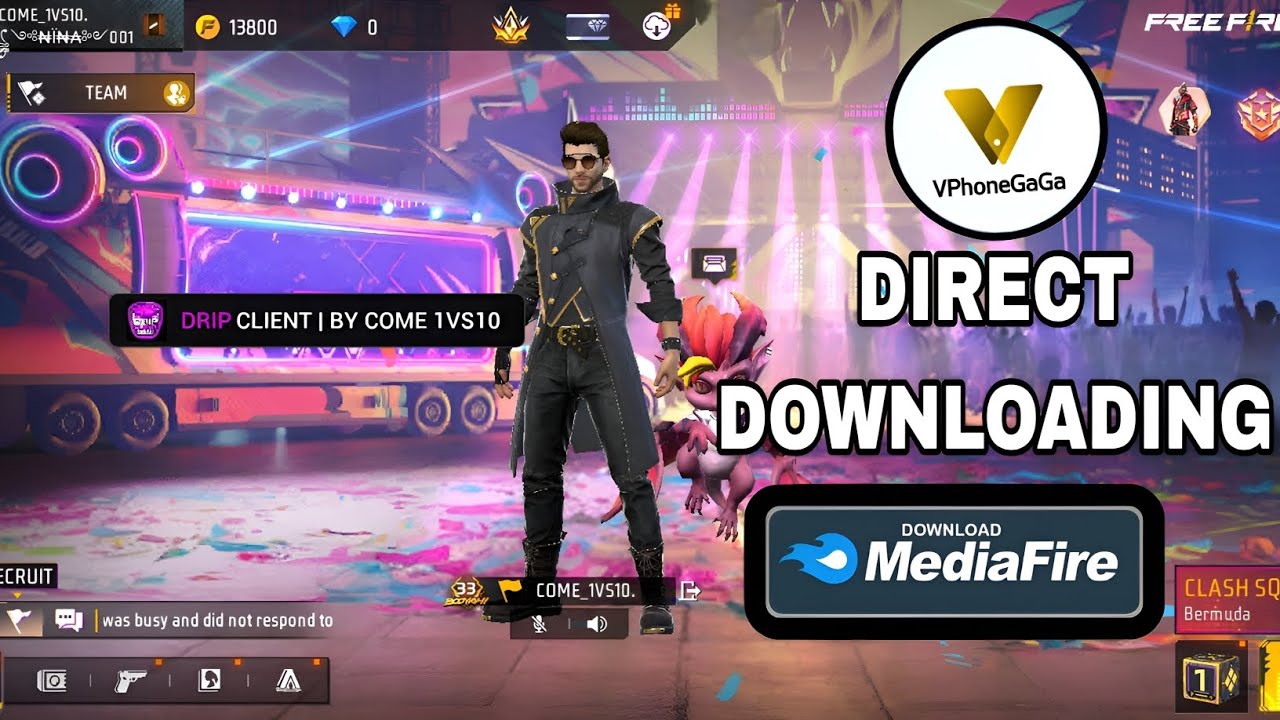 NEW FREE FIRE MOD MENU 😎 DIRECT DOWNLOADING LINK 🖇️