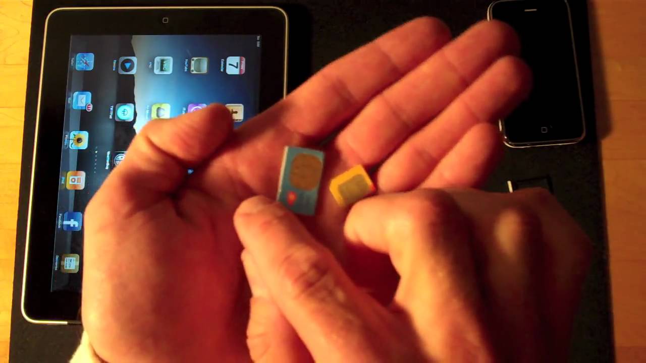 iPad & iPhone SIM Cards: micro vs mini