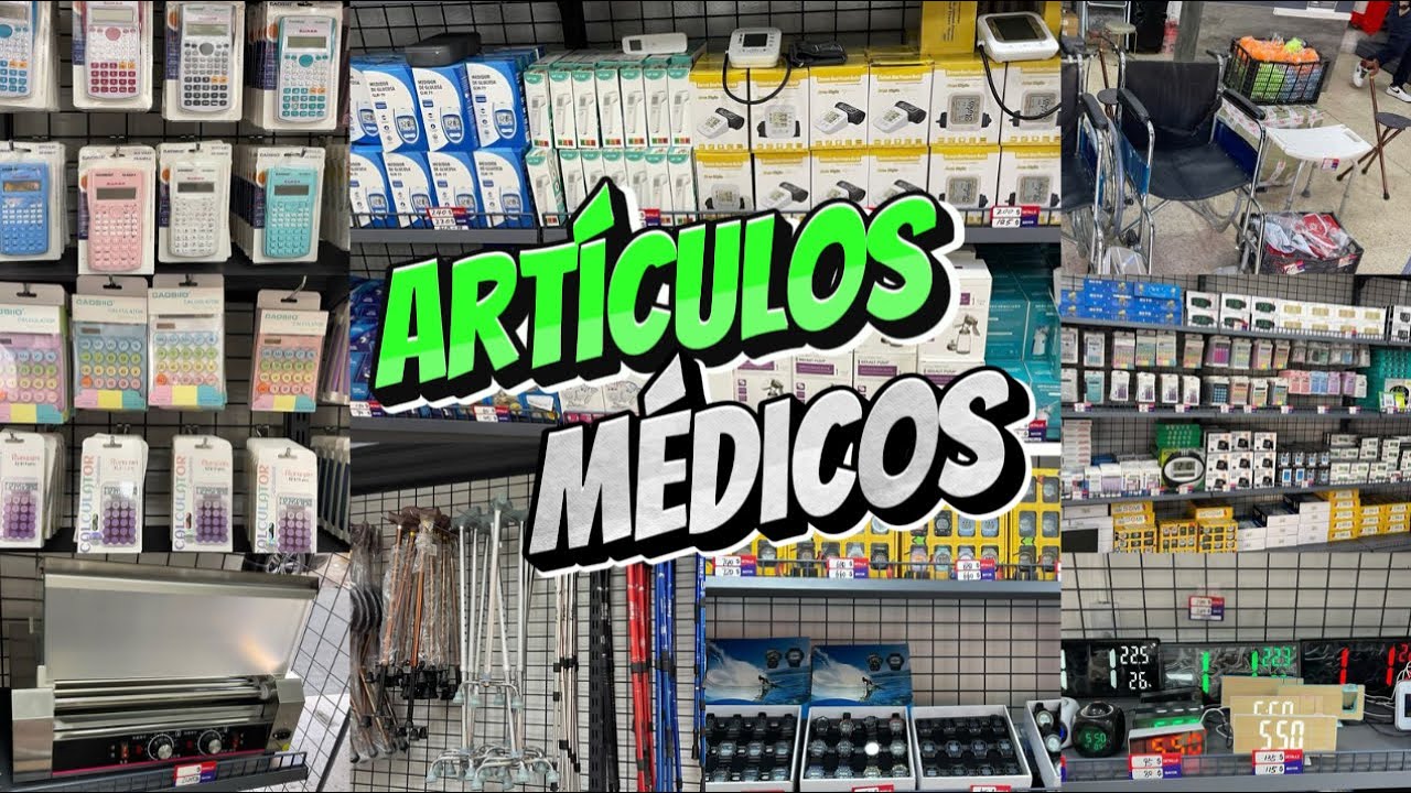 Tienda ESCONDIDA Lagunilla | Artículos USO MÉDICO | Bastones/Muletas/Sillas ruedas Centro CDMX