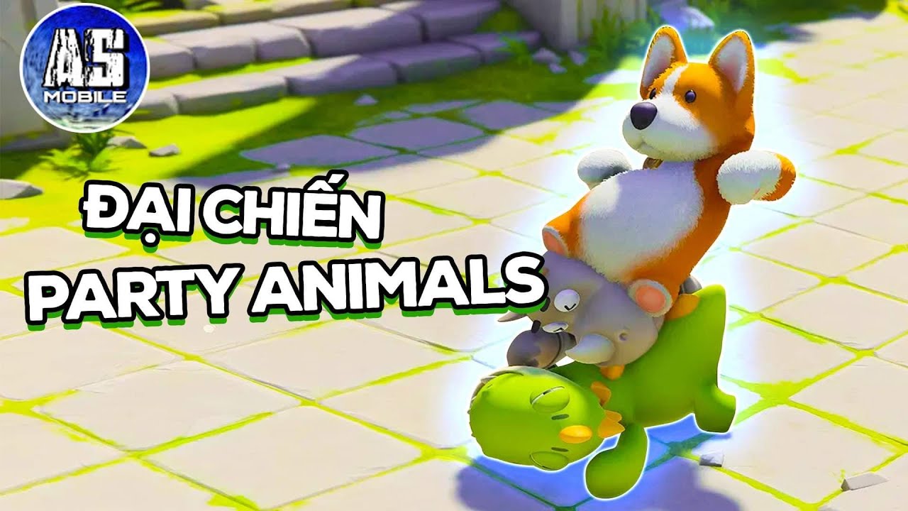 Trò Này Còn Hay Hơn Cả Human Fall Flat !!!| | Party Animals | AS Mobile Gamer