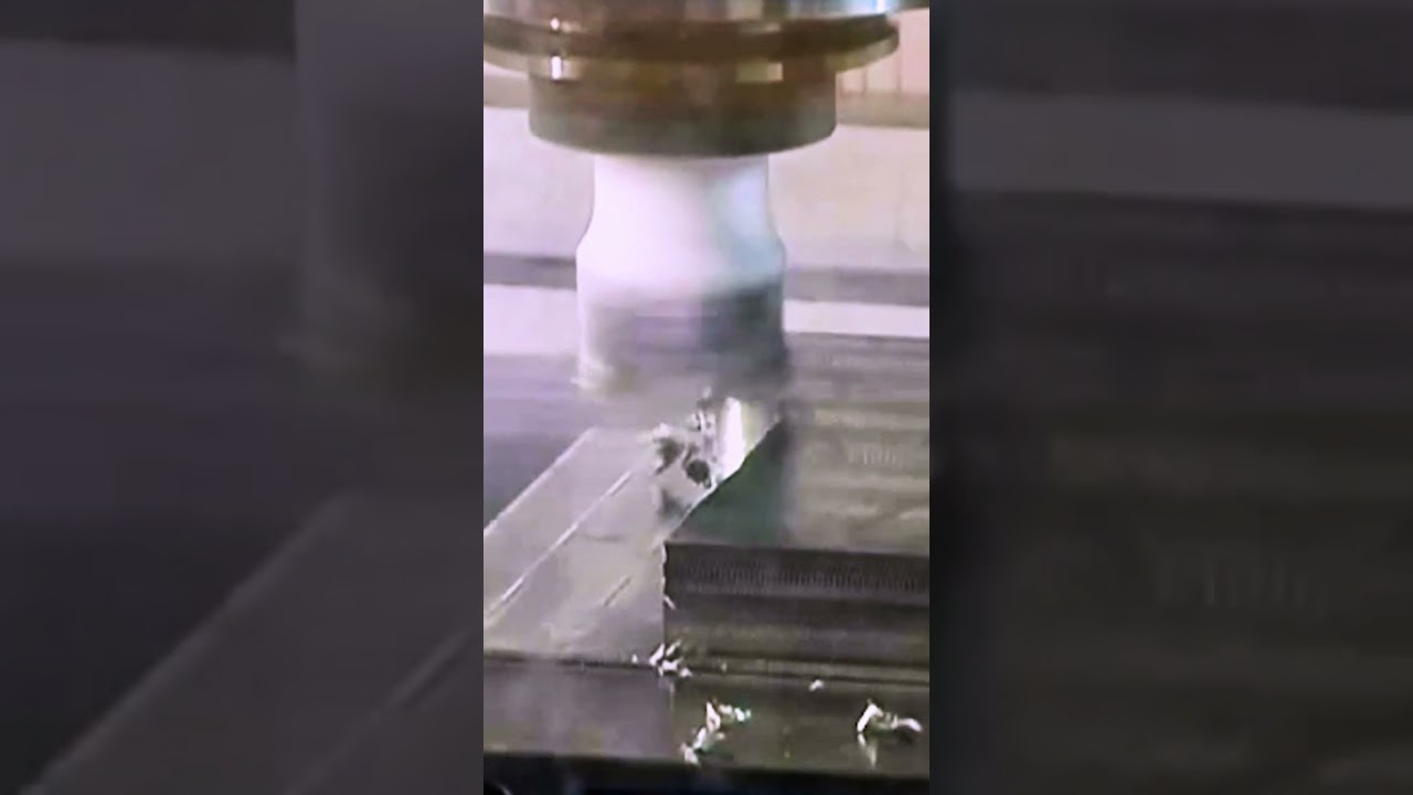 Plunge Milling Titanium w/ Frozen Tool (Cryogenic Machining)