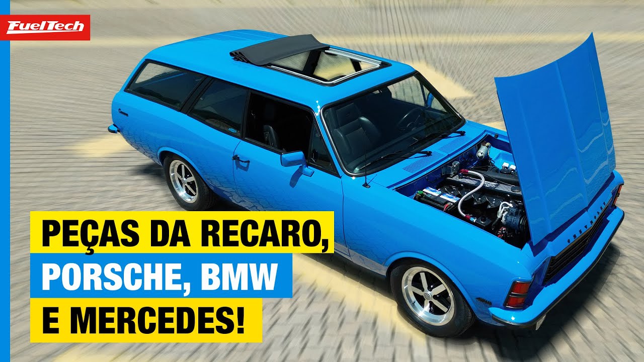 Caravan com Peças de Porsche, BMW, motor de Old Stock e teto solar