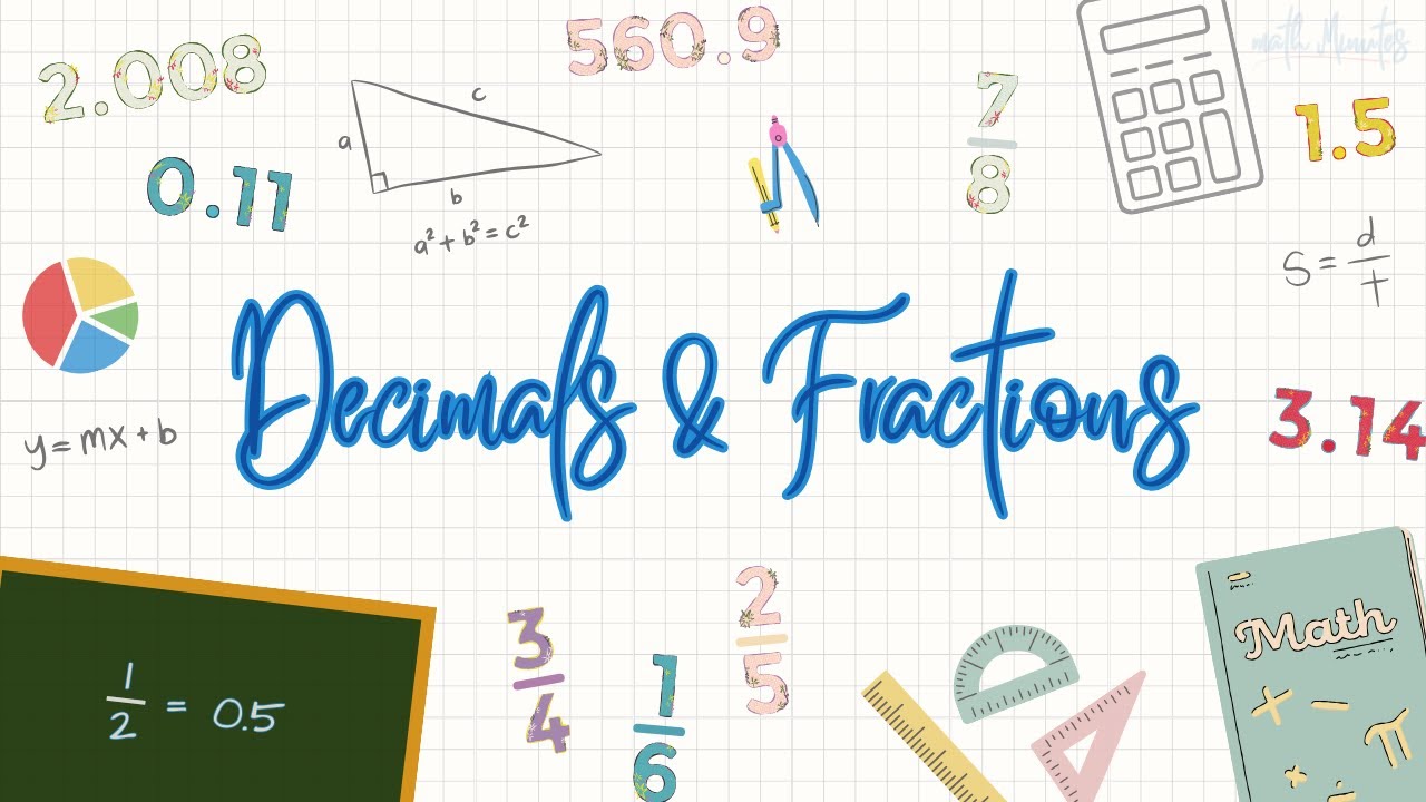 Decimals & Fractions | mathMinutes