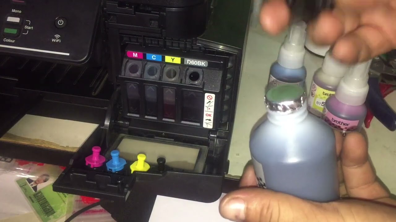 Brother DPC-T720DW Ink Refilling!