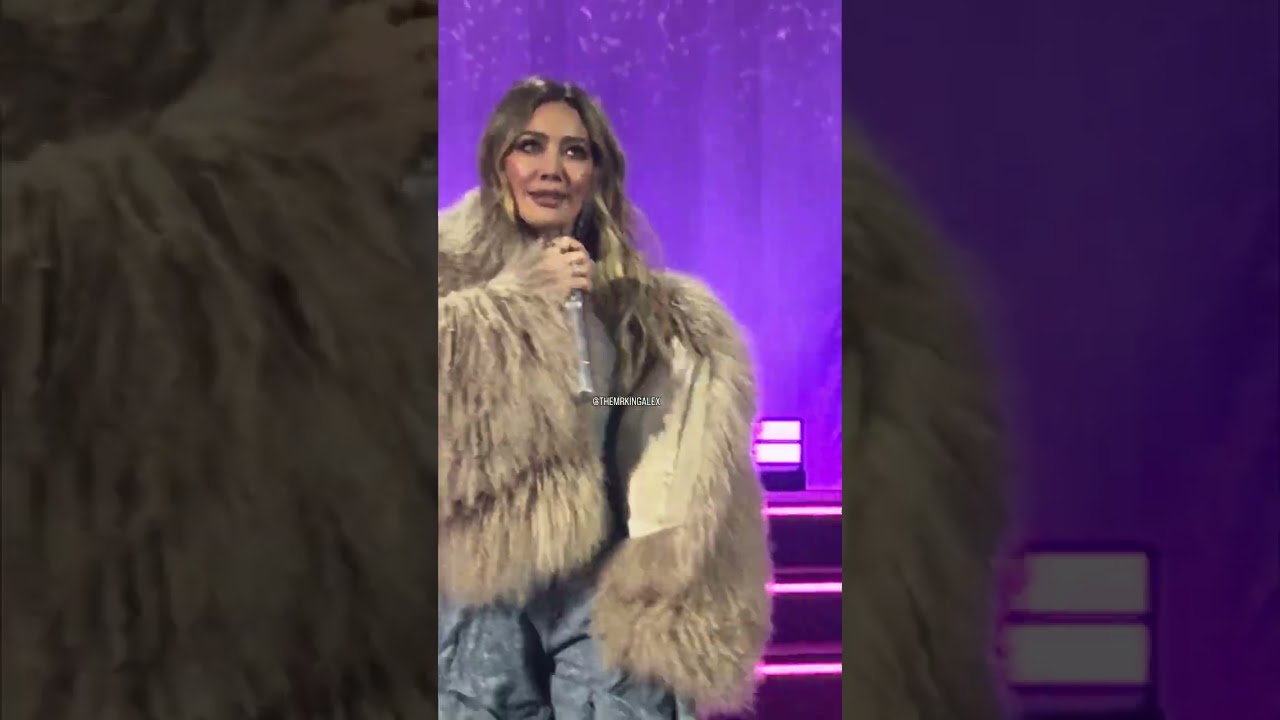 HILARY DUFF WAKE UP LIVE 1.19.26 #HilaryDuff #SmallRoomsBigNerves #London #FYP