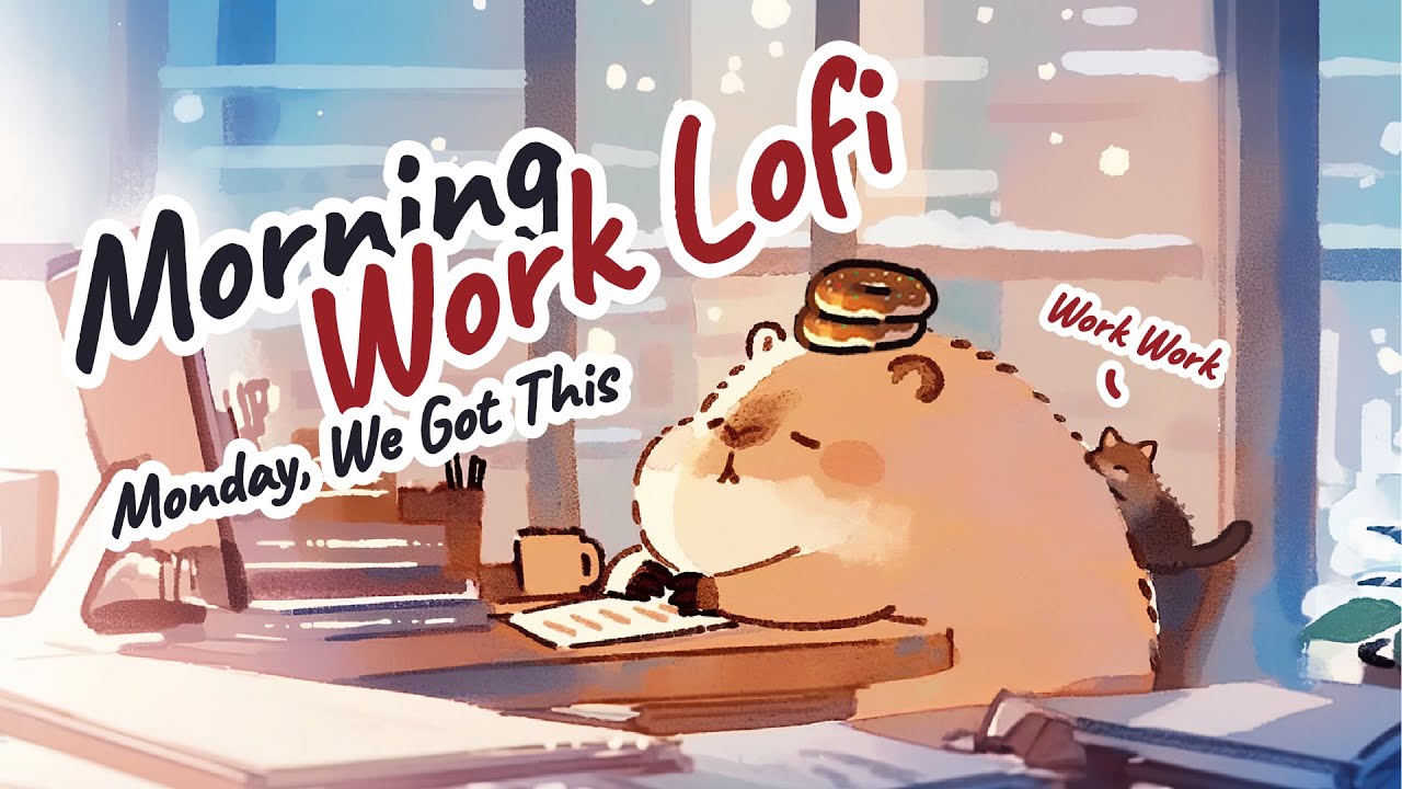 Monday, We Got This ☕ | Work Lofi Jazz for Focus & Getting Things Done