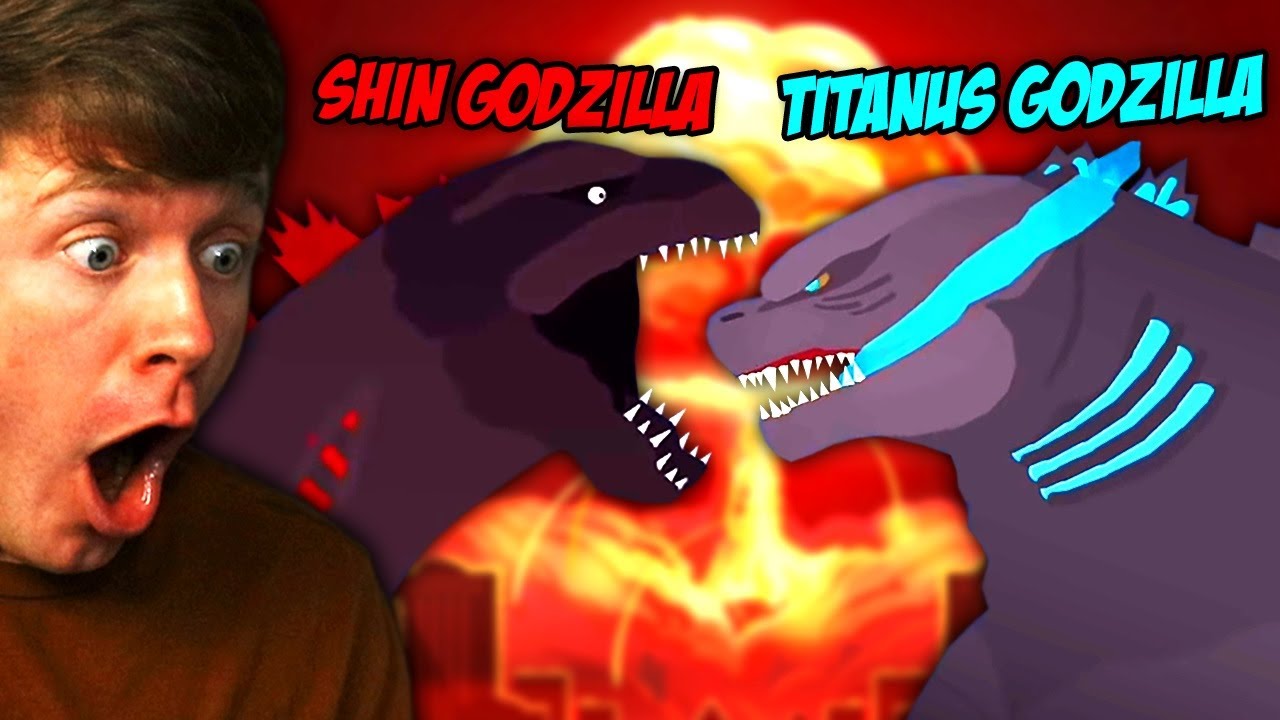 Reacting to SHIN GODZILLA vs TITANUS GODZILLA the ULTIMATE FIGHT