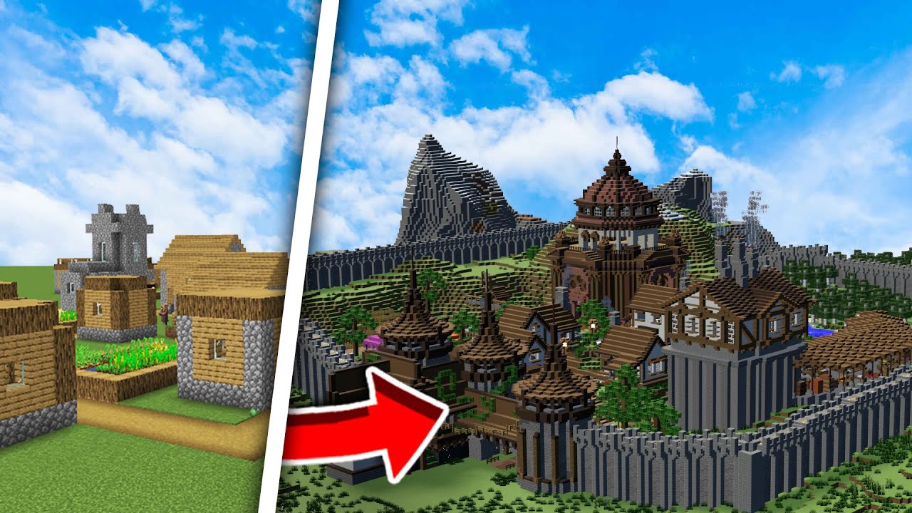 Esto PASAR&Iacute;A si MINECRAFT mejorase LAS ALDEAS 😲