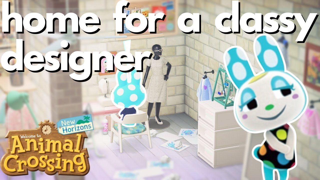 Designing a Home For a Classy Fashion Designer || Happy Home Paradise Speedbuild 【あつ森】