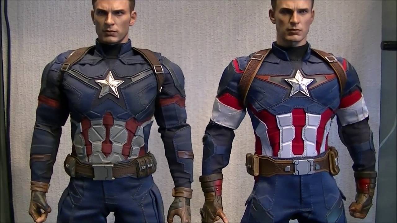Hot Toys Captain America Comparison