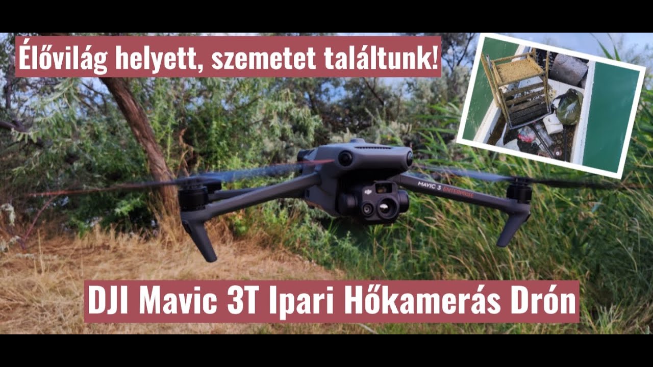 DJI MAVIC 3T AZ IPARI HŐKAMERÁS DRÓNOK CSÁSZÁRA