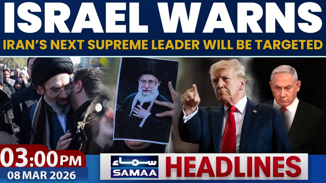 Israel Warns | Iran’s Next Supreme Leader Will Be Targeted | 03PM News Headlines