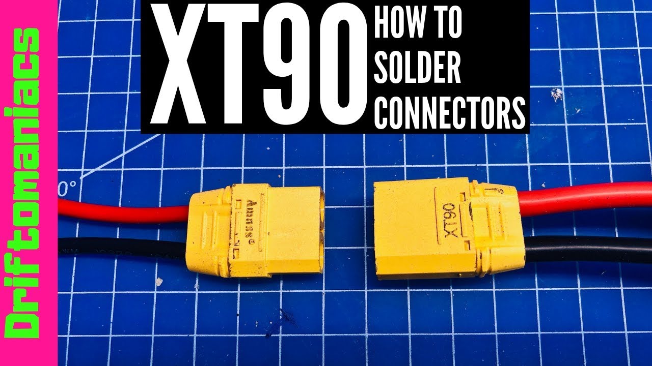 Как паять разъемы XT90 — шаг за шагом