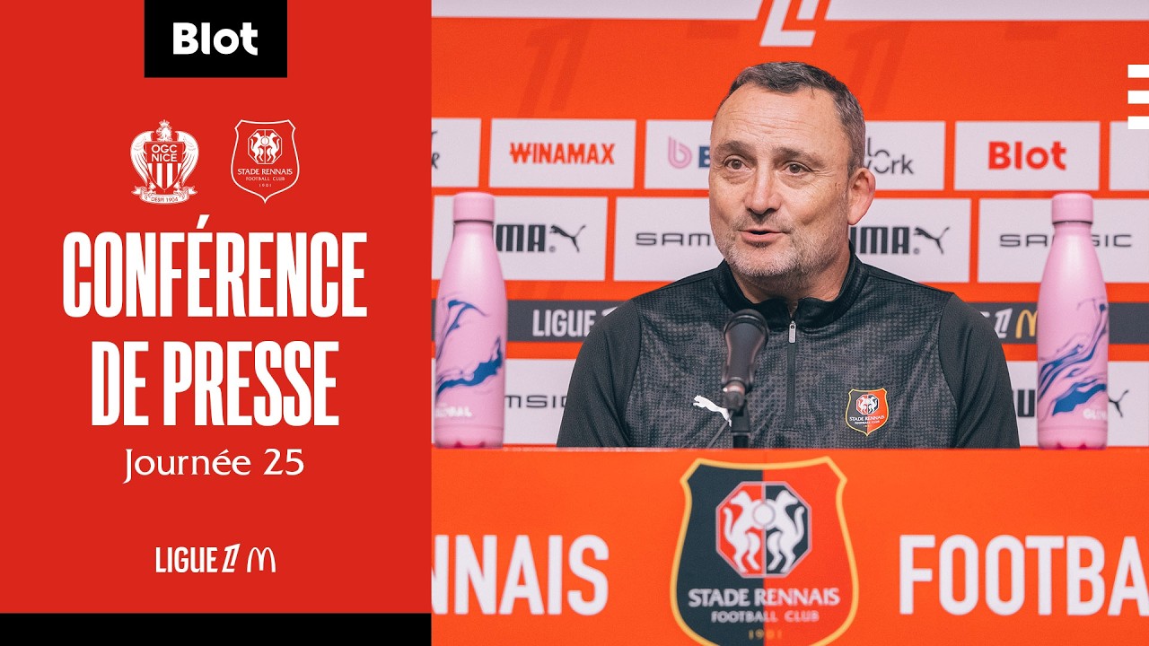 📽🎙 J25 | Conférence de presse avant OGCN / SRFC