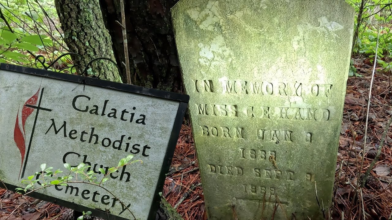 Lost Methodist Graveyard Found In The Woods Of Georgia! Galatia Methodist Church | Marion County