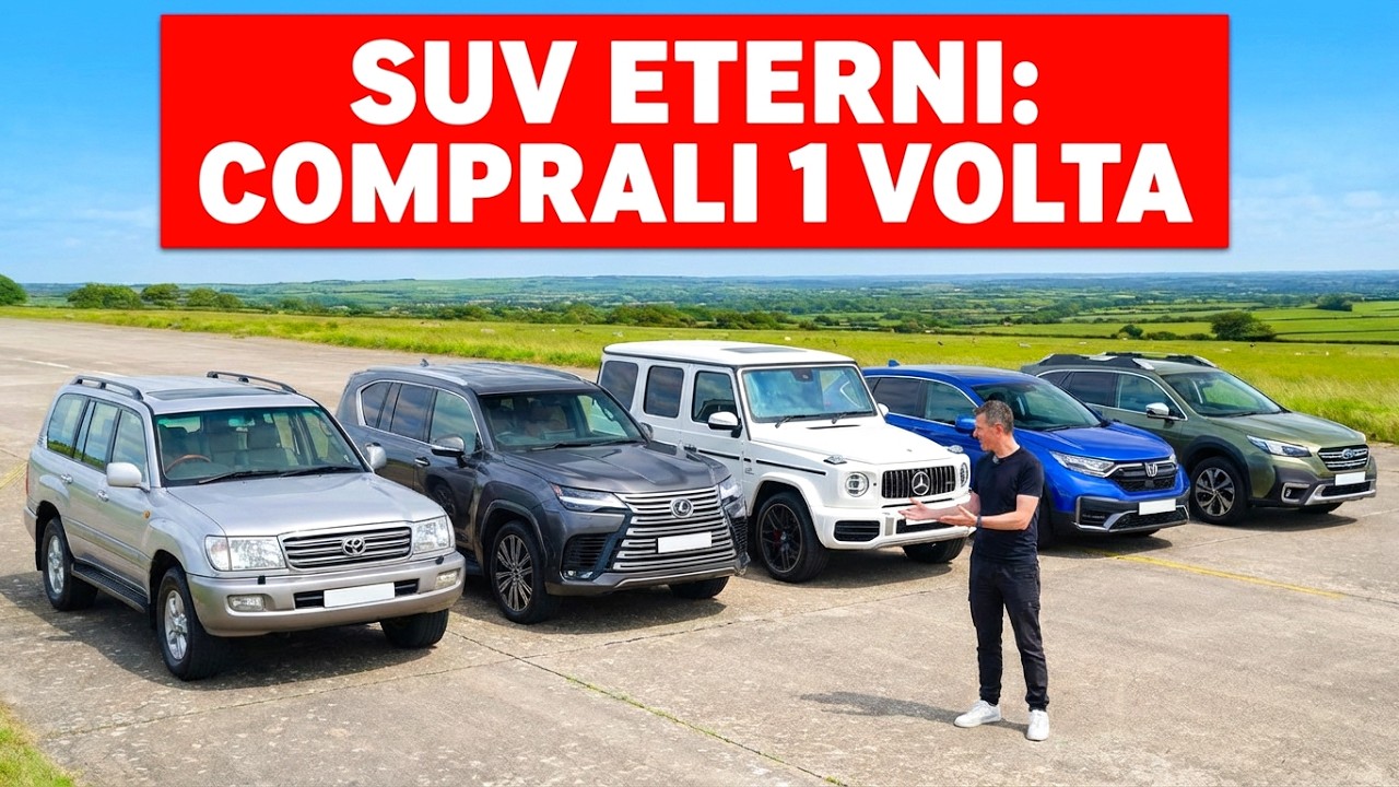 5 SUV Che Durano Più di TUTTO il Resto (Comprali Una Volta, Per Sempre)