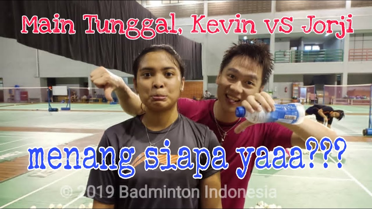 Kevin Sanjaya Sukamuljo vs Gregoria Mariska Live IG badminton.ina