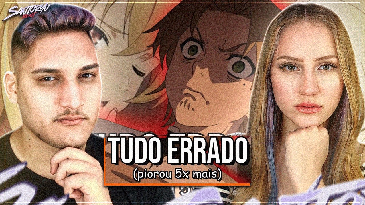 A SEGUNDA TEMPORADA DE MUSHOKU É UMA PIADA (das ruins ainda por cima kkkk) - REACT EM CASAL