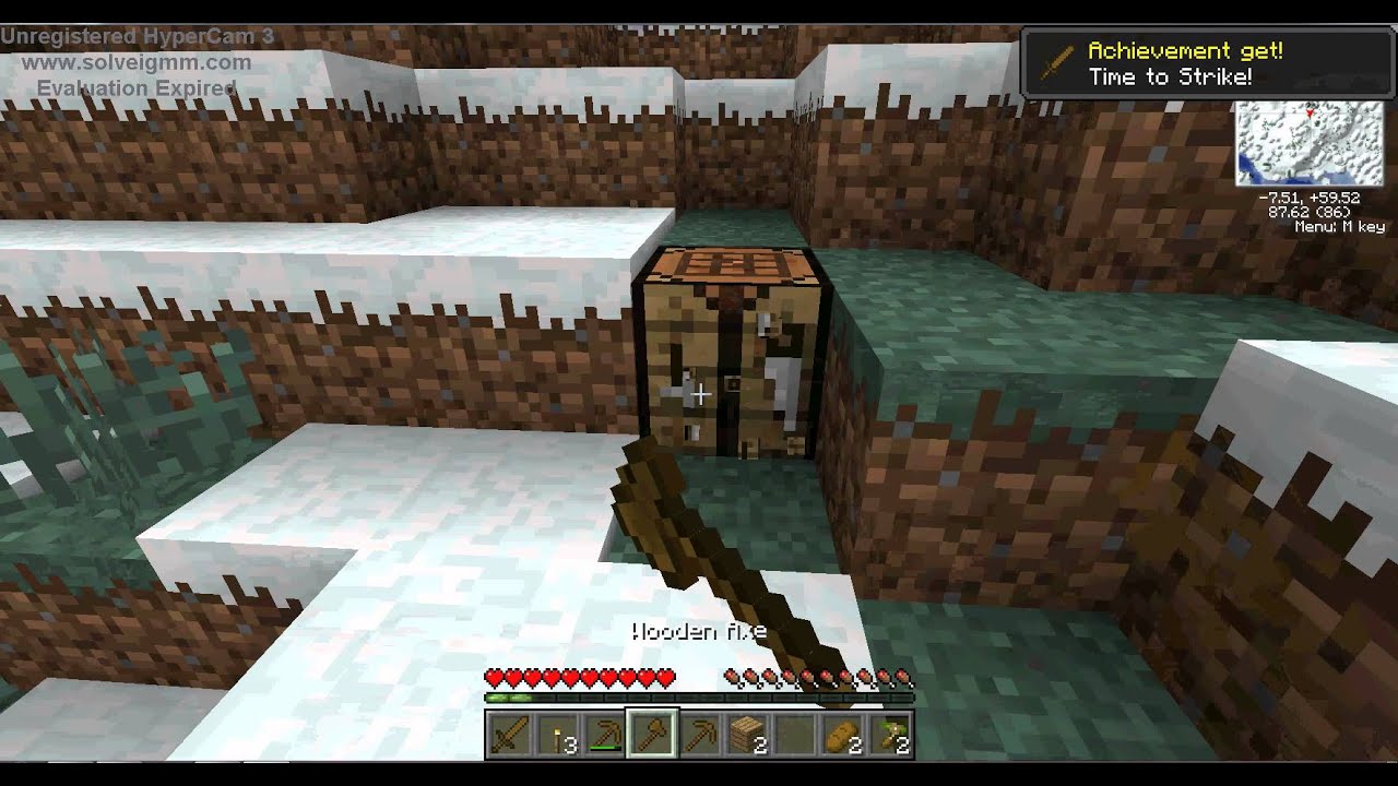 Minecraft Oasis The Death of The Ender Dragon #1 Mining Treeeez