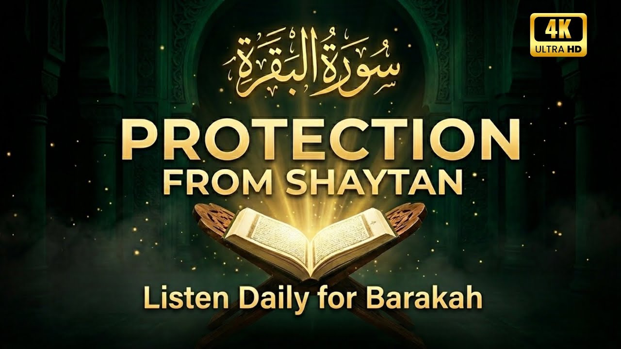 Surah Baqarah Full | Powerful Quran Recitation for Protection & Blessings | Peaceful Tilawat