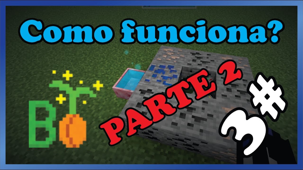 Tutorial PT BR Botania PT 3 - Flores geradoras parte 2