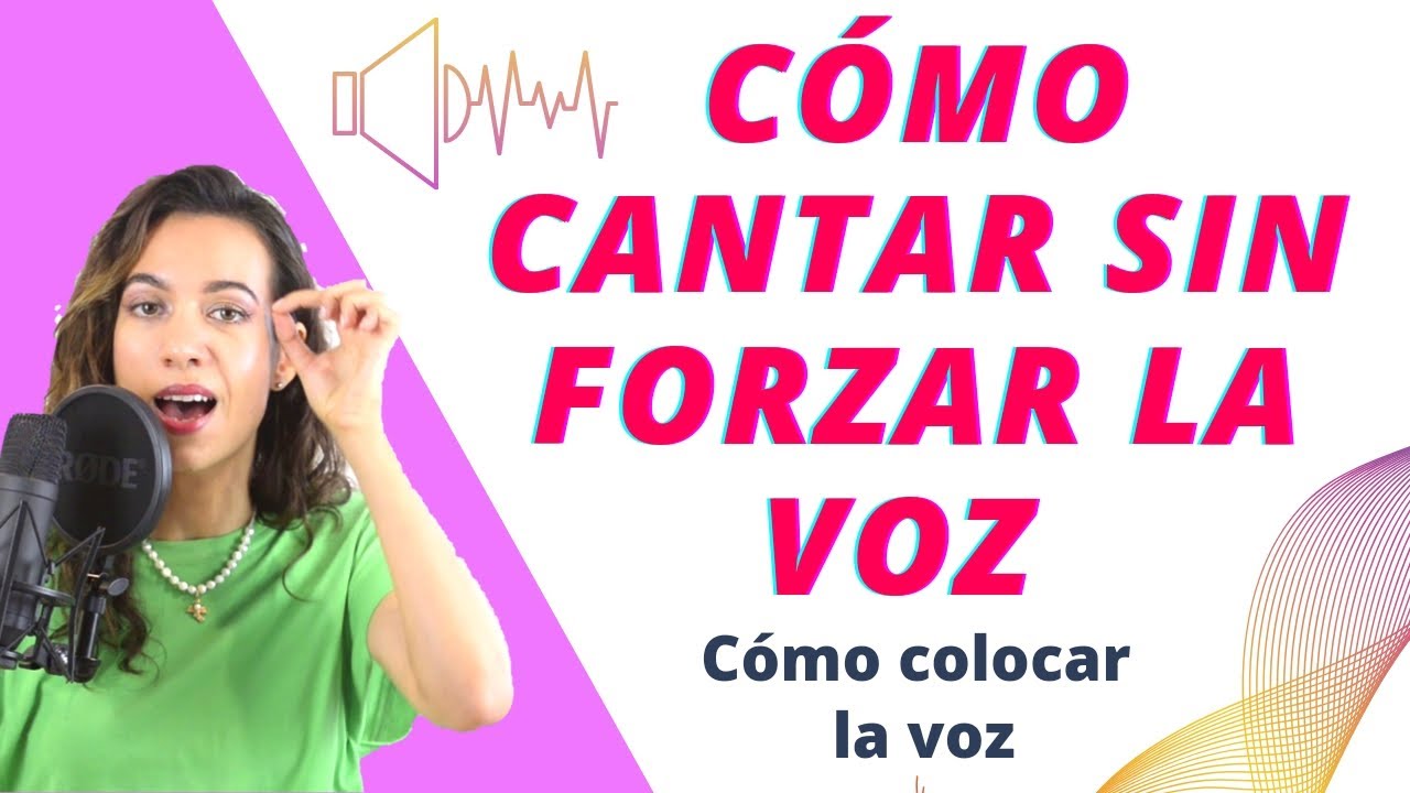 CÓMO COLOCAR LA VOZ ✅ Truco para cantar sin forzar la voz .CLASES DE CANTO desde cero, Natalia Bliss