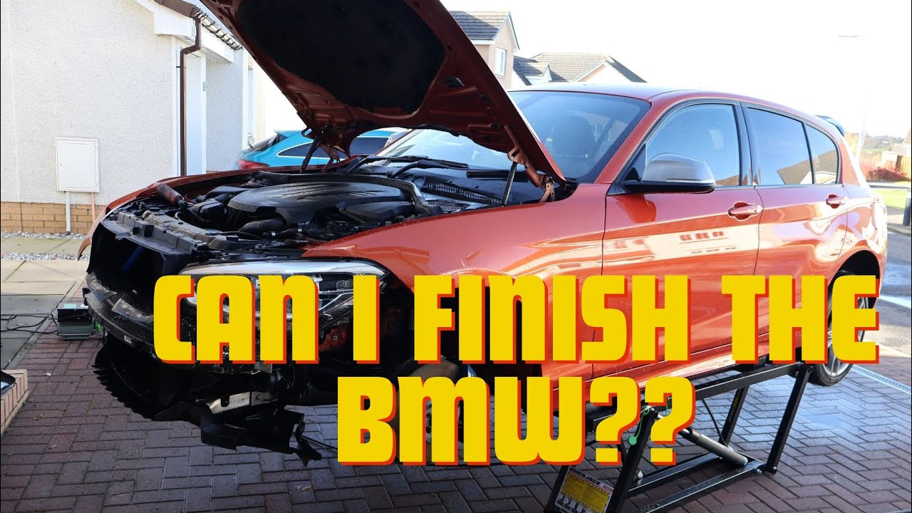 Finally finishing, then modifying my accident damaged BMW M140i