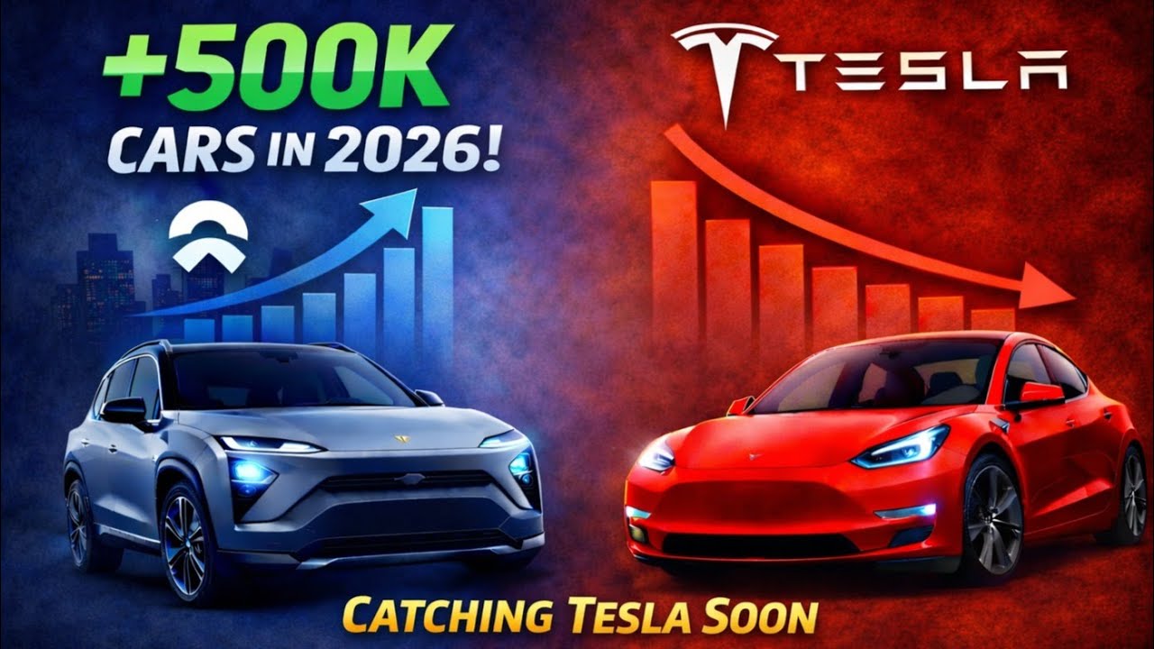 NIO незаметно догоняет Tesla &mdash; 500 000 автомобилей меняют всё.