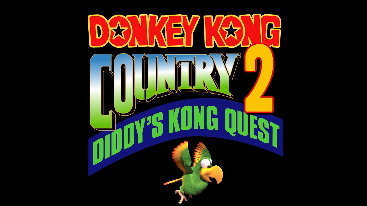 10 Hours Black Screen 😴🦜 Stickerbush Symphony (Donkey Kong Country 2) Song for Sleep Peaceful Sounds