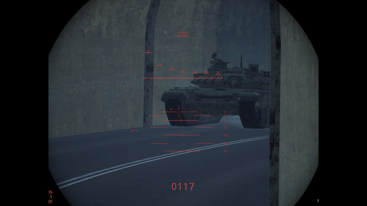 M1 Abrams and T-72 meet in the tunnel SQUAD