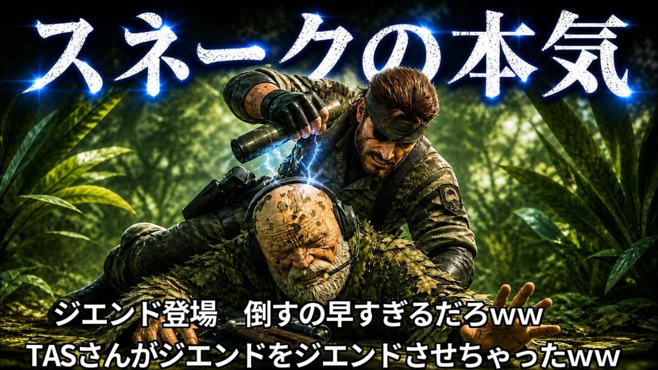 【コメ付きTAS】メタルギアソリッド３ サブシスタンス ヨーロピアンエクストリームスーパープレイ Part07【MGS3】