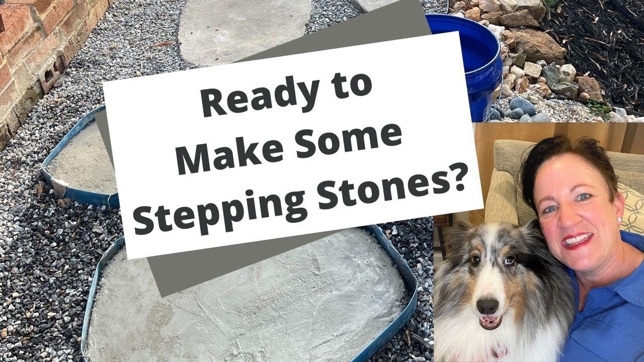 DIY Stepping Stones for Your Walkway
