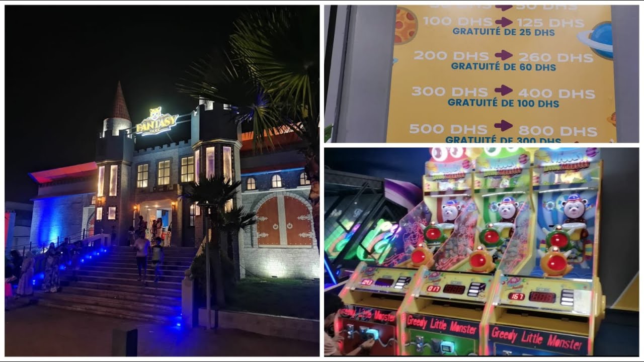 فلوغ: جولة في أحد أفضل قاعات الألعاب فانتازي fantasy🎡🎠عين السبع
