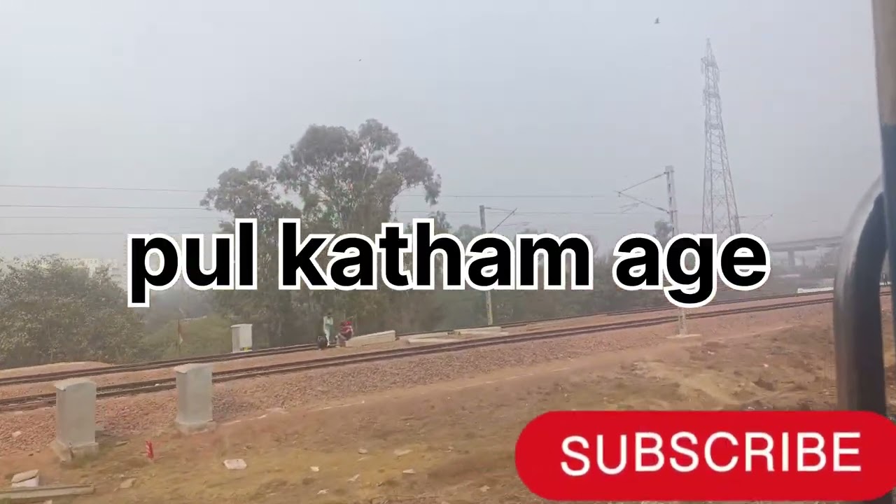 Purani Delhi junction 🌉se Shahdara😰 Tak ka ful video♥️ #train  #railway video ka maja lijiye 📈
