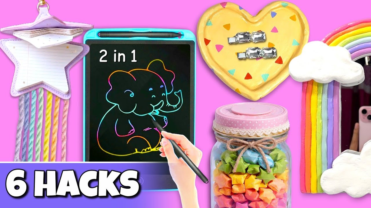 6 Rainbow 🌈 Craft Ideas ! 