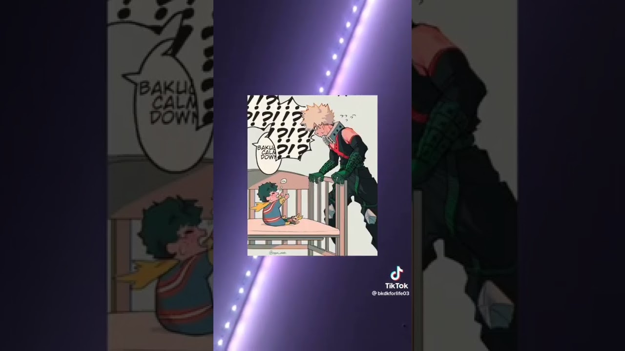 Deku turned into a baby !! DISCLAIMER!! This video is not mine||BAKUDEKU🧡💚||MHA||BLSHIPPER||