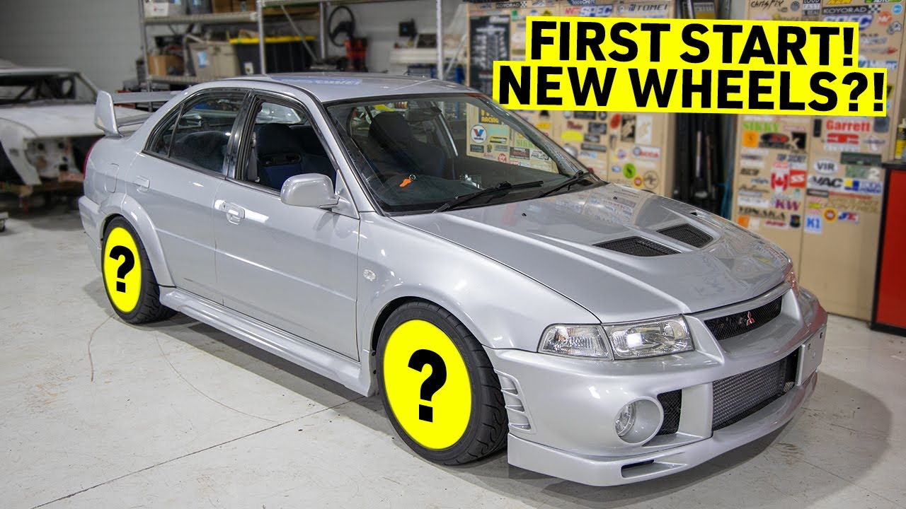 CHEAP EVO 6 FIRST Startup & New WHEELS