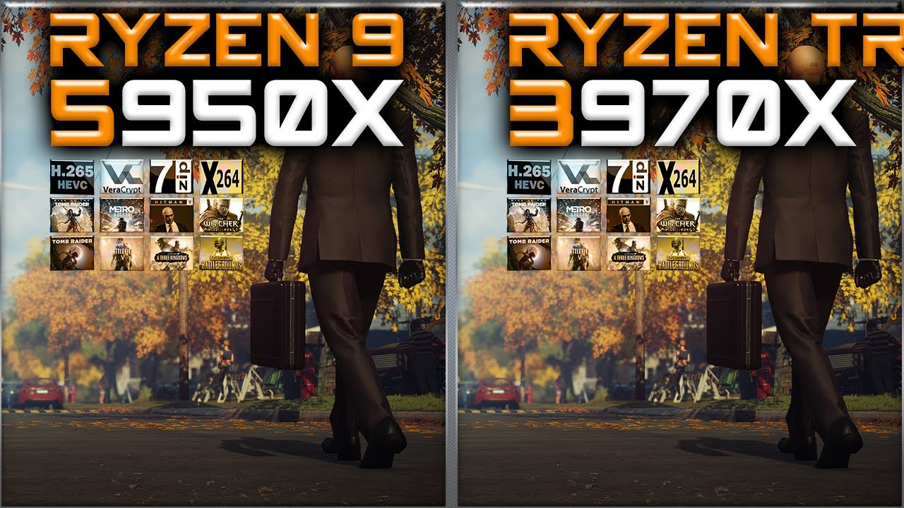Ryzen 9 5950X vs Ryzen TR 3970X Benchmarks – 15 Tests 🔥